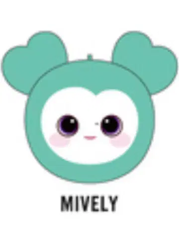 twice baby lovelys 부채 케이스 미나