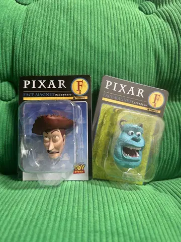 Happy 복권 PIXAR 2025 F상 페이스 마그넷 2종 세트