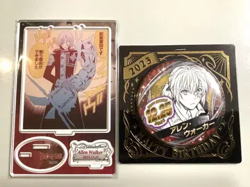D.Gray-man 디오라마 피규어 벌스데이 캔뱃지 2023 알렌