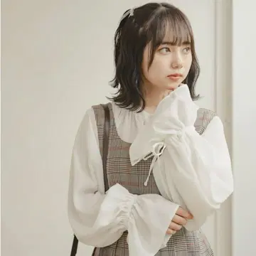 캔디 플레어 블라우스