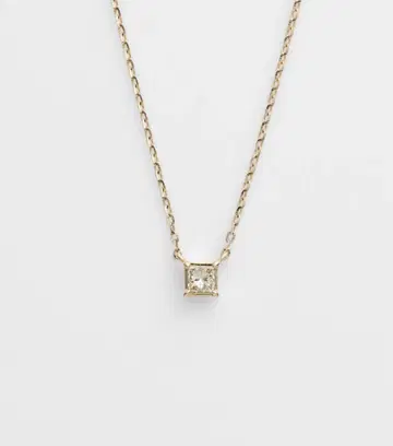 agete 다이아몬드 목걸이 0.06CT