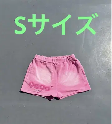 9090 OG Logo Vintage Shorts pink S 사이즈