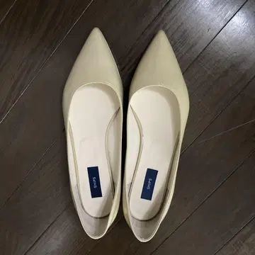 SHIPS 에나멜 펌프스 베이지 24.5cm