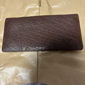 IBIZA 브라운 가죽 장지갑