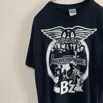 B'z AERO SONIC 에어로스미스 2013 비즈 티셔츠