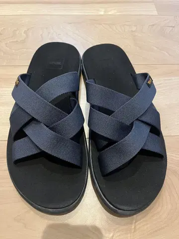 teva 샌들 보야 슬라이드 27cm 네이비