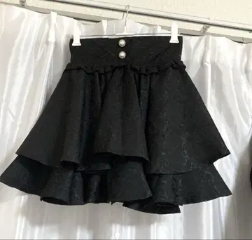 Pal elfy 팔 엘피 자카드 플레어 스커트