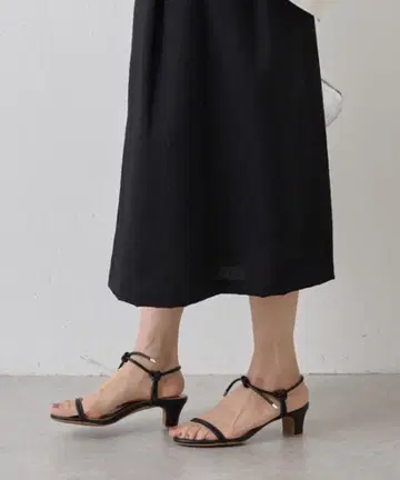 BEARDSLEY 로프 로우 힐 샌들