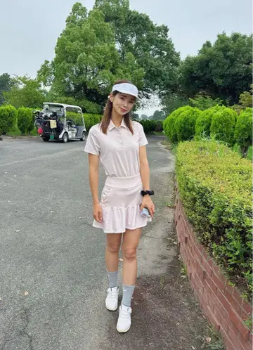 아디다스 핑크 폴로 셔츠 스커트 세트 골프웨어 아디다스