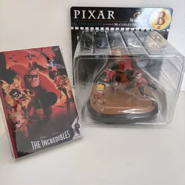 PIXAR 인크레더블 피규어 & 엽서 책