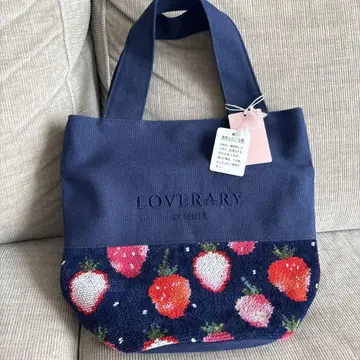 FEILER LOVEARY 스트로베리 토트백 러브러리 페이러