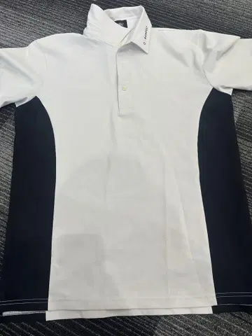 BANDEL 피케 셔츠 M 화이트/블랙