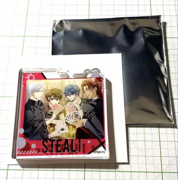 BL 게임 STEAL! 아크릴 플레이트 키체인 디오 슌 오동나무 아스카