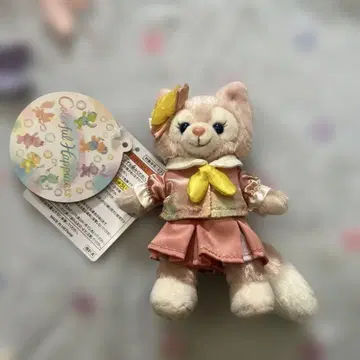 TDS 컬러풀 헝퍼니스 리나벨 봉제 인형 배지 택 포함 새상품 20주년