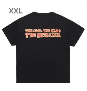 XXL METALLICA MADSAKI EET FUK 티셔츠 BLACK