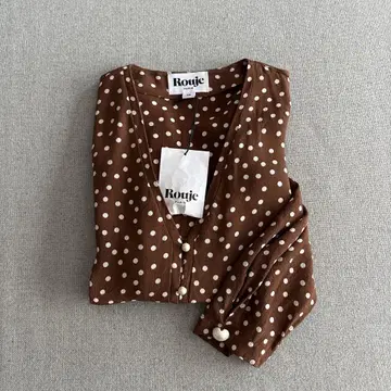별주 Rouje paris 루즈 이에나 도트 블라우스 IENA 도트