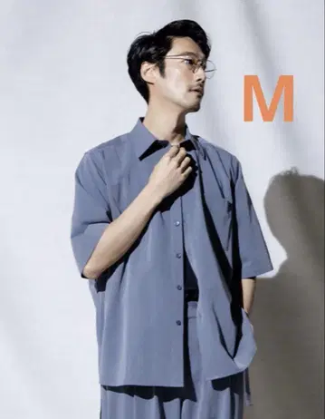 FORME 남성용 반팔 셔츠 M