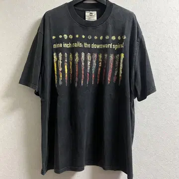 Nine Inch Nails 밴드 티셔츠 나인 인치 네일 XL