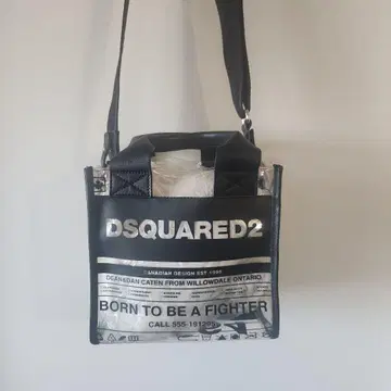 DSQUARED2 클리어 숄더백 핸드백