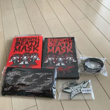 BABYMETAL DEATH MASK, 러버 밴드, 키링 세트