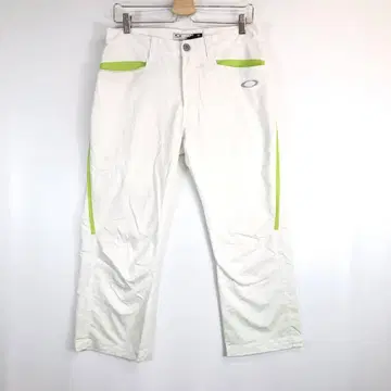 OAKLEY 오클리 안감 부착 골프 팬츠 화이트 421877JP