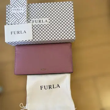 훌라, FURLA 핑크 가죽 접이식 지갑