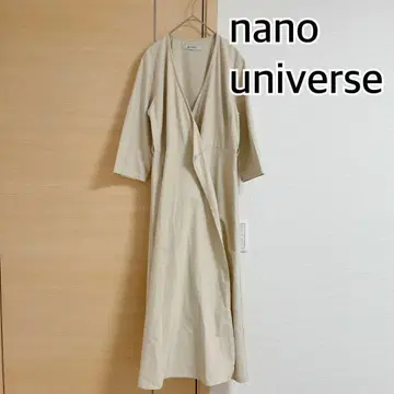 나노 유니버스 nano universe 롱 코트 베이지