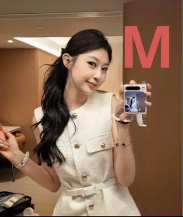 택 포함 자라 베스트 화이트