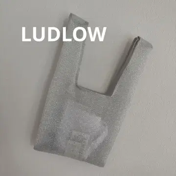 LUDLOW 실버 글리터 백 새상품