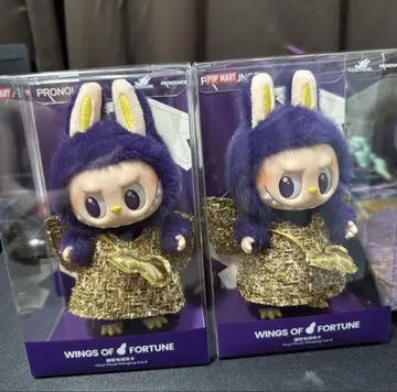 POP MART WINGS OF FORTUNE 봉제 인형 1개