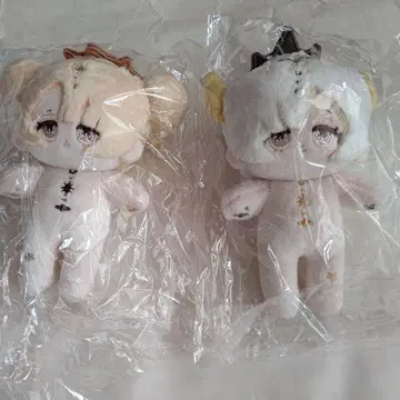 무속성 봉제 인형 10cm 2개 세트