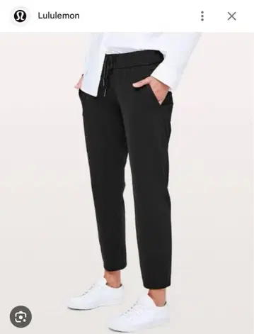 Lululemon 블랙 조거 팬츠