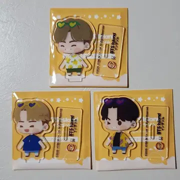 스시로 BTS Island 인더솜 아크릴 스탠드 테테 V 지민 구쿠