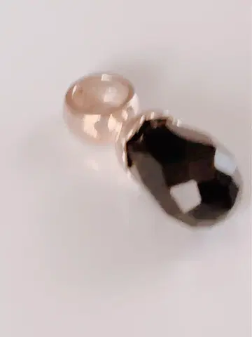 러브 링크 블랙 참 925