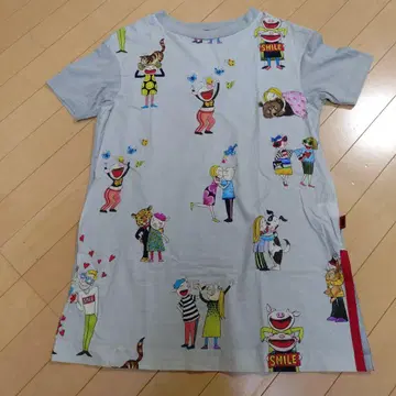 알베로베로 튜닉 돼지 패턴