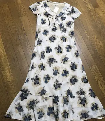LAURA ASHLEY 로라 애슐리 꽃무늬 롱 원피스 11