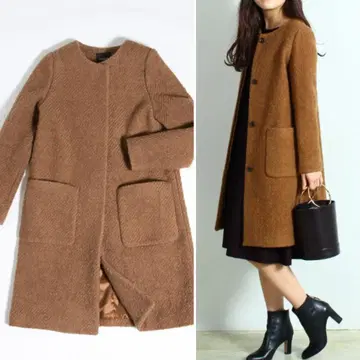 빔즈 정가 42,000엔 부클레이 비익 코트 노카라