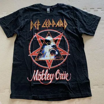 Def Leppard Motley Crue 2023 재팬 투어 티셔츠