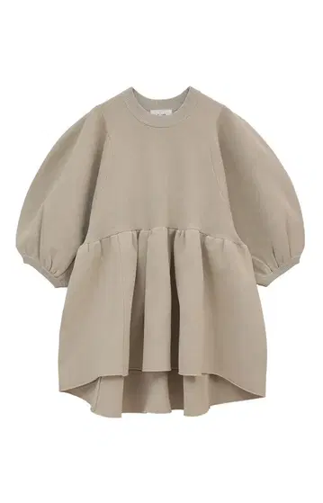 클라네 BALLOON SLEEVE GATHER KNIT TOPS
