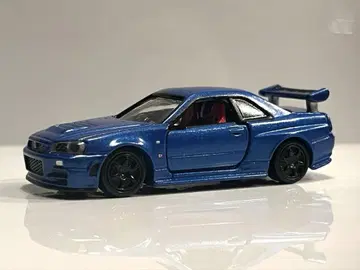 닛산 스카이라인 GT-R R34 1/64 토미카 언리미티드 커스텀