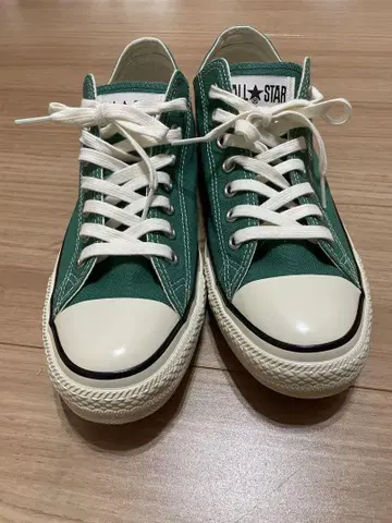 컨버스 올스타 US 오리지널 28cm 그린 한 번 착용 used