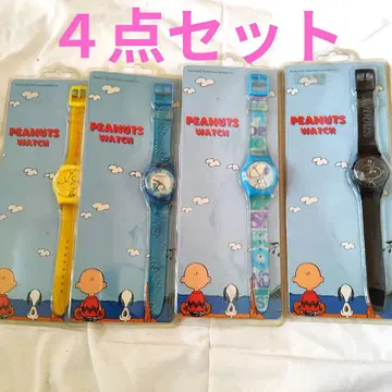 SNOOPY PEANUTS WATCH 4종 세트