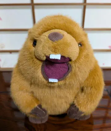 마모트 음성 봉제 인형