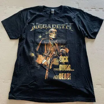 MEGADETH 메가데스 2023 일본 방문 티셔츠 XL 무도관 도쿄