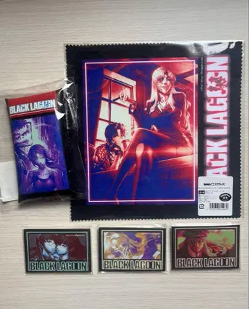 BLACK LAGOON DMM 스크래치 5종 세트
