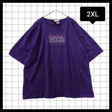 미국 빈티지 의류 모닝 선 큐빅 반팔 티셔츠 PURPLE 보라색