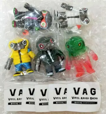 새상품 총 5종 오이도 킬러 VAG 가챠 소프트 비닐 가로미