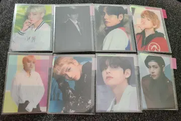 BTS V THE BEST 트레이딩 카드 컴프