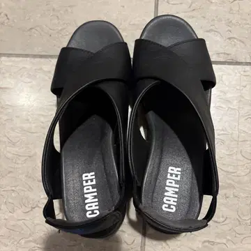 CAMPER 블랙 BLACK balloon 컴포트 샌들