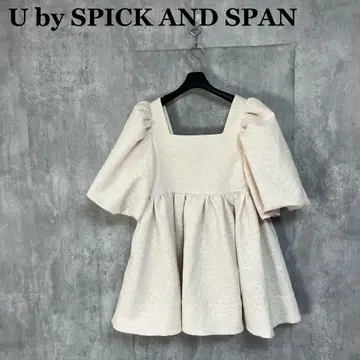 U by SPICK AND SPAN 자카드 상의